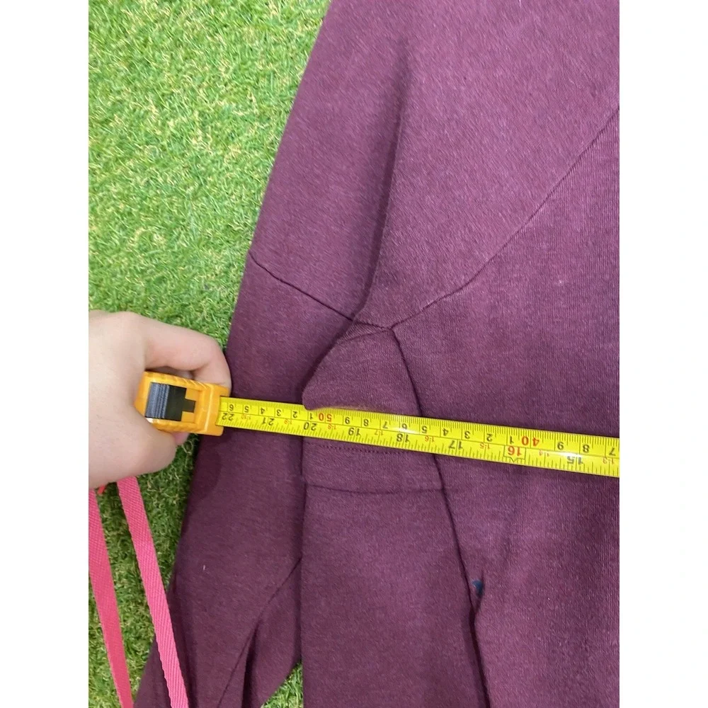 Nike Tech Hoodie Womens Medium Full Zip Hooded Fleece Burgundy Sportswear